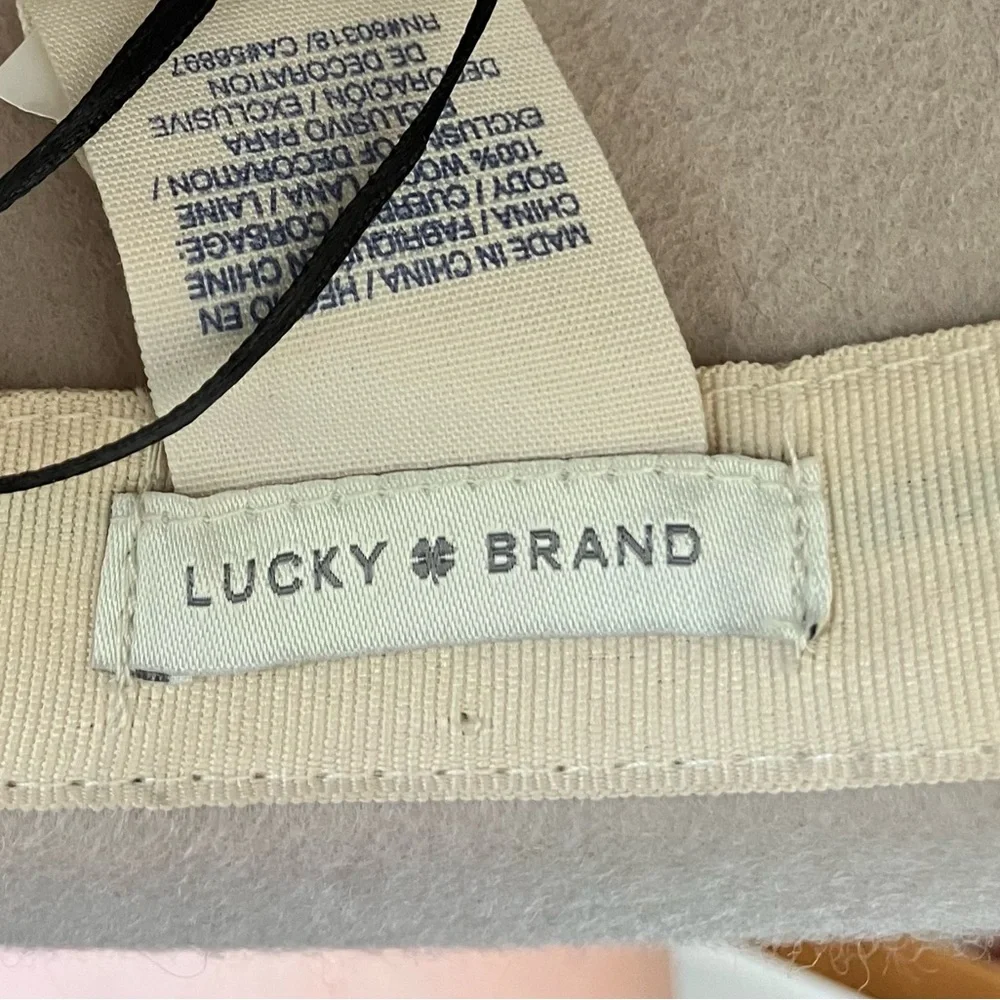 Lucky Brand | Wool Wide Brim Boho Western Hat